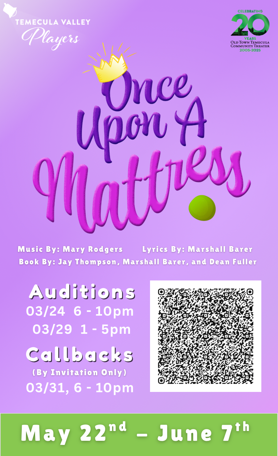 Auditions for Temecula Valley Players